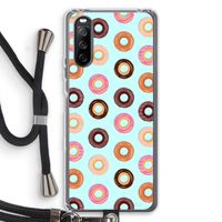 Donuts: Sony Sony Xperia 10 III Transparant Hoesje met koord