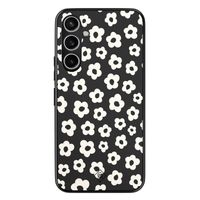 Samsung Galaxy S23 FE hoesje - Retro bloempjes