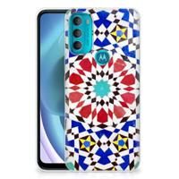 Motorola Moto G71 5G | TPU | Siliconen hoesje | Mozaïek