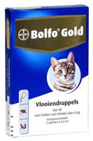 Bolfo gold kat vlooiendruppels (40 2 PIPET)