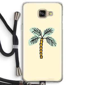Palmboom: Samsung Galaxy A5 (2016) Transparant Hoesje met koord