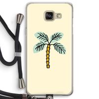 Palmboom: Samsung Galaxy A5 (2016) Transparant Hoesje met koord