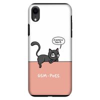 GSM poes: iPhone XR Tough Case