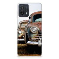 Motorola Moto G23 | G13 | Siliconen hoesje | met foto Vintage Auto