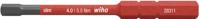Wiha 283118040 bit slimbit electric zeskant 4.0 mm x 75 mm - 37225