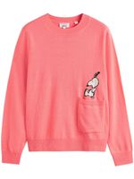 Chinti & Parker x Peanuts pull Peek Pocket - Rose - thumbnail