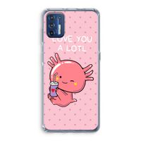 Love You A Lotl: Motorola Moto G9 Plus Transparant Hoesje