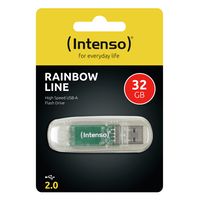 Intenso Rainbow Line USB flash drive 32 GB USB Type-A 2.0 Transparant - thumbnail