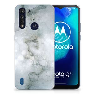 Hoesje maken Motorola Moto G8 Power Lite Painting Grey