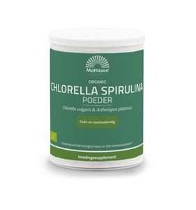 Organic chlorella spirulina