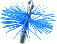 Meister dario dario nylonborstel 15cm blauw - cmb207150