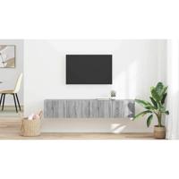 TV Wandkast 2 pcs Grijs Sonoma 60 x 31 x 29.5 cm Bewerkt hout