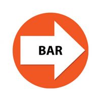 Wegwijzer setje oranje Bar