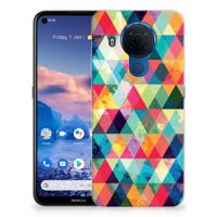 Nokia 5.4 | TPU bumper | Geruit