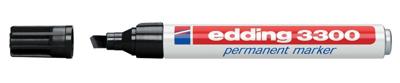 Edding permanent marker e-3300 zwart (op blister)