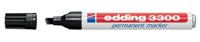 Edding permanent marker e-3300 zwart (op blister)