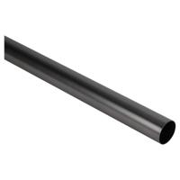 Leen Bakker - Gordijnroede 200cm - Zwart - Ø28mm (2016378) - Metaal - Grijs