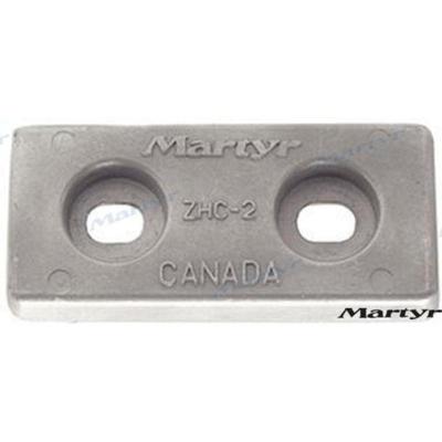 CMZHC2-A - ALUMINIUM ACHTERSTE ANODE 146X64
