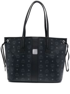 MCM sac cabas à motif monogrammé - Noir