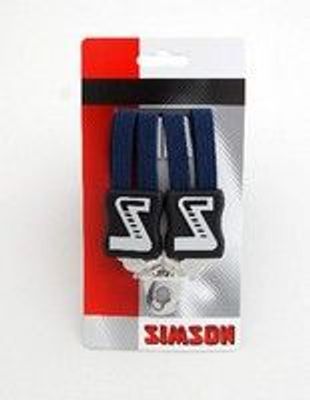Simson Snelbinder trio kort met 3 binders - marine blauw