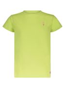 NoNo Meisjes t-shirt - Basic - Sour lime - thumbnail