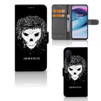 Telefoonhoesje met Naam OnePlus Nord CE 5G Skull Hair - thumbnail