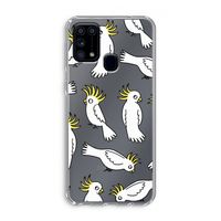 Papegaai: Samsung Galaxy M31 Transparant Hoesje