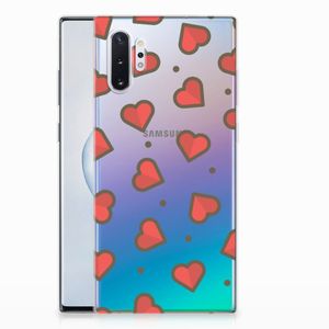 Samsung Galaxy Note 10 Plus TPU bumper Hearts