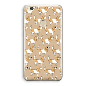 Doggy: Huawei Ascend P8 Lite (2017) Transparant Hoesje