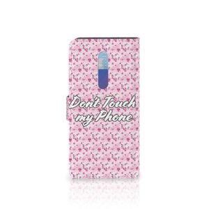 Xiaomi Redmi K20 Pro Portemonnee Hoesje Flowers Pink DTMP