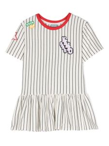 Kenzo Kids robe en coton à appliqué - Blanc