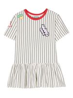 Kenzo Kids robe en coton à appliqué - Blanc