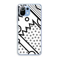 Pop Art #4: Xiaomi Mi 11 Lite Transparant Hoesje
