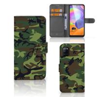 Samsung Galaxy A31 | Telefoon Hoesje | Army Dark