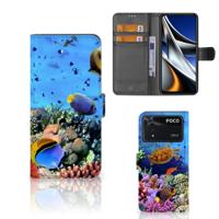 Xiaomi Poco X4 Pro 5G | Telefoonhoesje | Met pasjeshouder | Vissen