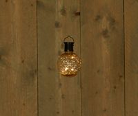 Solar lamp led kristal 7,5x11cm - Annas collection