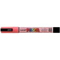 Paintmarker Uni POSCA PC3M fijn glitter rood