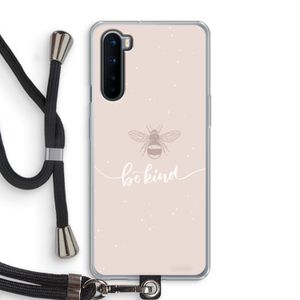 Be(e) kind: OnePlus Nord Transparant Hoesje met koord