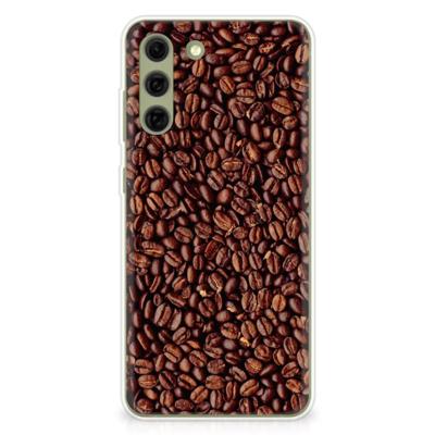 Samsung Galaxy S21FE | Siliconen Case | Koffiebonen
