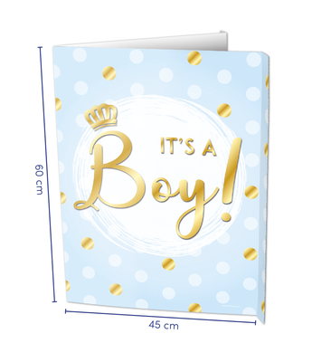 Raambord It&apos;s A Boy! (60x45cm)