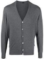 Colombo cardigan en maille à boutonnière - Gris