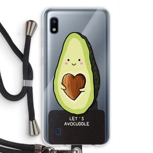 Avocuddle: Samsung Galaxy A10 Transparant Hoesje met koord