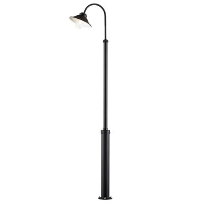 KonstSmide TuinlantaarnVega 8w - 3000K - 240cm mat zwart - 563-750