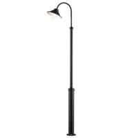 KonstSmide TuinlantaarnVega 8w - 3000K - 240cm mat zwart - 563-750