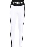 Plein Sport legging Jogging à taille haute - Blanc