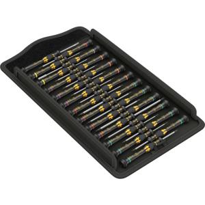 Wera Kraftform ESD Micro Big Pack 1 Schroevendraaierset ESD 25-delig Kruiskop Phillips, Torx, Torx plus, Pentalobe, Plat, Inbus