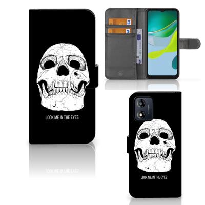 Telefoonhoesje met Naam Motorola Moto E13 4G Skull Eyes Telefoonhoesje met Naam Motorola Moto E13 4G Skull Eyes