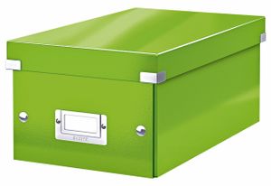 DVD-box Leitz WOW Click&Store 206 x 147 x 352 mm groen