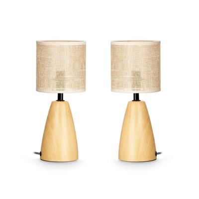 Bureaulamp Gift Decor Bruin 60 W 2 Stuks