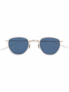 Eyevan7285 lunettes de soleil à monture pilote - Blanc